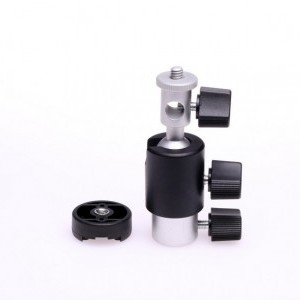 Yongnuo 360 fokos gömbfejes ernyő és vaku tartó standard állványmenettel-1