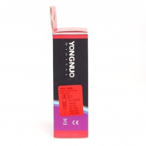Yongnuo RF 603 II C3 Rádiós kioldó 2,4 GHz vaku és f.gép kioldó szett Canon C3 + Univerzális-4