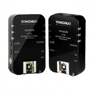 Yongnuo YN 622 N II TTL vaku kioldó Nikon iTTL  kit-0