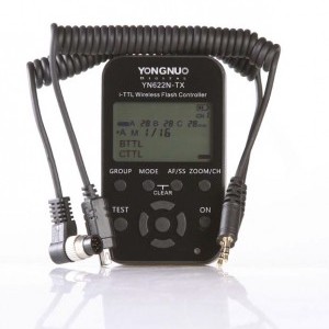 YN 622 N TX TTL vaku kioldó jeladó LCD kijelzővel Nikonhoz-2