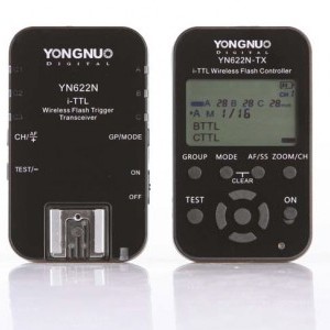 Yongnuo YN 622 N TX KIT TTL vaku kioldó Nikon iTTL rendszerhez