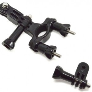 Kerékpár cső rögzítő Gopro és SJCAM akciókamerához 4 cm alatti átmérővel