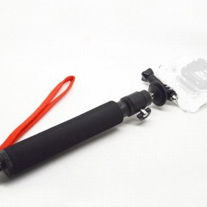 Teleszkópos, fém gömbfejes selphy monopod 19-49 cm Gopro és SJCAM akciókamerához