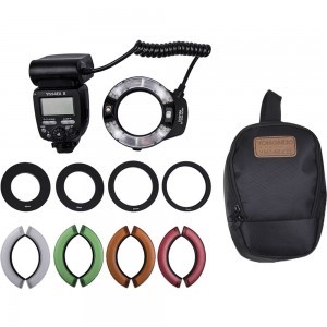 Yongnuo YN 14EX II Canon ETTL Makro Körvaku rendszervaku-2