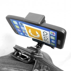 SH Okostelefon rögzítő csipesz Akciókamera gyorssínnel J alakú gopro talppal-2