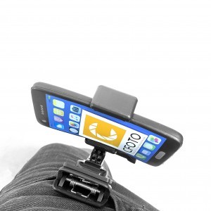 SH Okostelefon rögzítő csipesz Akciókamera gyorssínnel J alakú gopro talppal-3