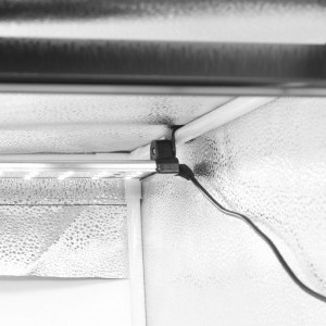 LED lámpás tárgyfotó sátor végtelen háttérrel 80x80x80 cm dimmelhető-4