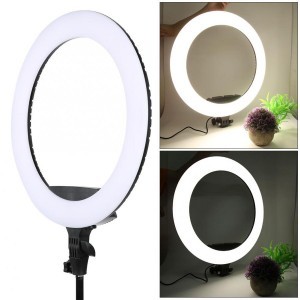 NL 65W 45 cm Ring Light LED körfény, körlámpa hálózati táppal 416-2