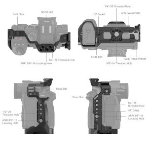 Smallrig Cage for Panasonic S5 II/S5 IIX 4022-1