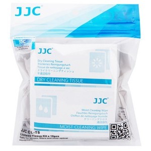 JJC CL-T5 objektív száraz + nedves tisztító kendő