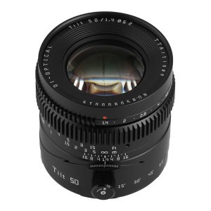 TTartisan Tilt 50mm f1.4 Sony E Mount (fekete)-0