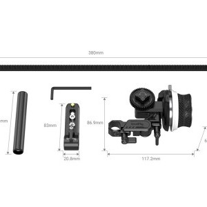 SmallRig 3010 Mini Follow Focus-3