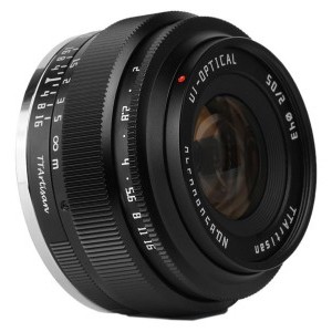 TTartisan 50mm f2 Fuji X mount (fekete)-1