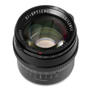 TTartisan 50mm f/1.2 M43 mount fekete-1