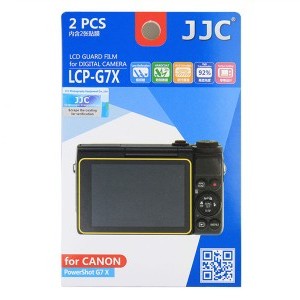 JJC LCP-G7X LCD kijelző védő fólia-0