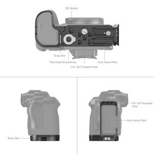 SmallRig L-bracket for Canon EOS R6II/R5/R5c/R6-3