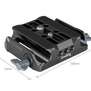 Smallrig 3357 Univerzal LWS Baseplate With Dual 15mm Rod Clamp-1