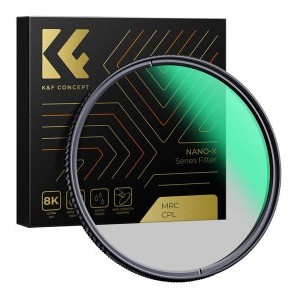 K&F Concept 72mm Nano-X CPL szűrő, (Green Coated)