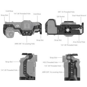 SmallRig Cage Fujifilm X-S20-hoz 4230-2