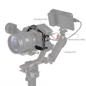 SmallRig 4308 "Rhinoceros" Cage Kit for Sony Alpha 7R V / Alpha 7 IV / Alpha 7S III-4