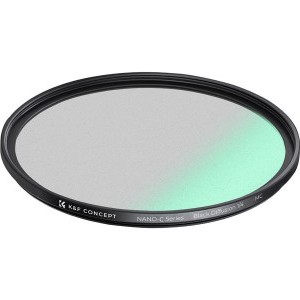 K&F Concept 82mm Classic Series Black Mist szűrő 1/4 (Green Coated)-1