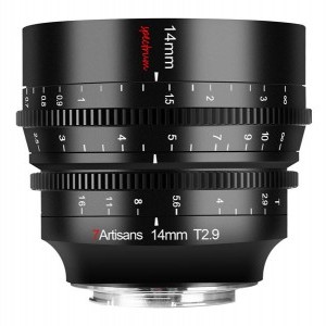 7Artisans 14mm T2.9 Cine objektív Sony E