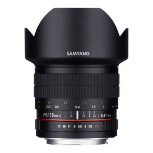 Samyang 10mm f/2.8 ED AS NCS CS objektív Canon M-hez