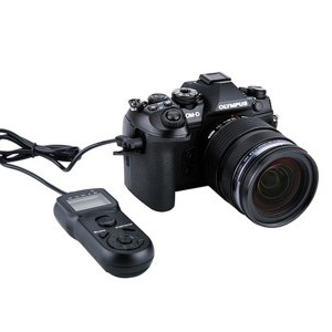 JJC TM-J2 multifunkciós távkioldó OM-D E-M1 Mark II-höz-1