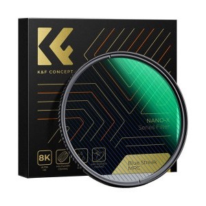 K&F Concept 67mm Blue Streak szűrő (Green Coated)