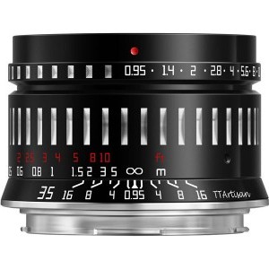 TTartisan 35mm f/0.95 Canon R mount (fekete-ezüst) APS-C-1