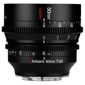 7artisans 50mm T1.05 (Canon EOS RF) Cine objektív-0