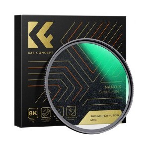 K&F Concept Nano-X 77mm Shimmer diffusion szűrő