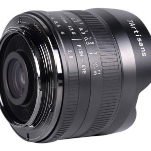 7Artisans 7.5mm f/2.8 Mark II fekete objektív (Fujifilm X)-2