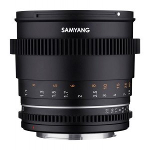 Samyang 85mm T1.5 VDSLR MK2 MFT-1