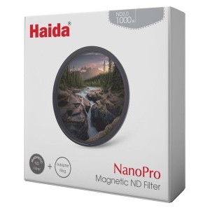 Haida NanoPro Magnetic nd3.0 (1000x) Filter (With Adapter Ring) 82mm