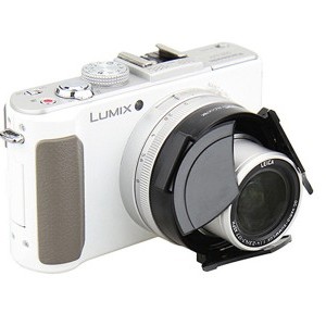 JJC ALC-LX7BK (Panasonic/Leica) automatikus objektívsapka-1