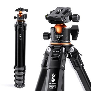 K&F Concept Traveller M1+BH-35L Tripod w Ballhead állvány-1