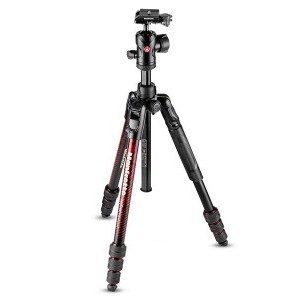 Manfrotto MKBFRTA4RD-BH Befree advanced utazó állvány gömbfejjel piros-0