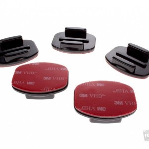 GoPro AACFT-001 Curved + Flat Adhesive Mounts rögzítők-1