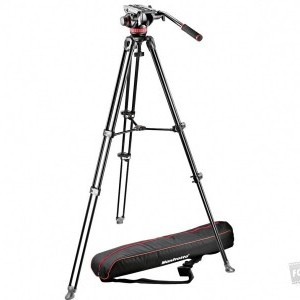 Manfrotto MVK502AM-1 video állvány + FLUID-os fej