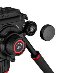 Manfrotto 504X Fluid Videó fej lapos alappal-3