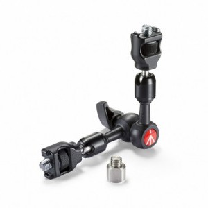 Manfrotto 244MICRO-AR Arm with Anti-rotation attachments and 3/8’’ adapter-0