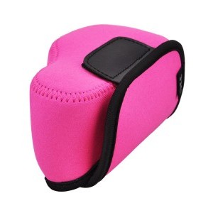 JJC OC-S1MA neoprene MILC fényképezőgép tok magenta-3