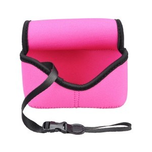 JJC OC-S1MA neoprene MILC fényképezőgép tok magenta-4