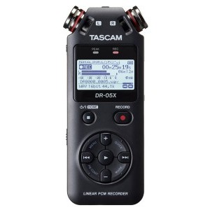 Tascam DR-05X hordozható 2 csatornás sztereó rögzítő