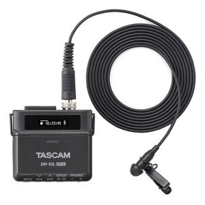 Tascam DR-10L Pro 32 BIT float hangrögzítő csiptetős mikrofonnal-0