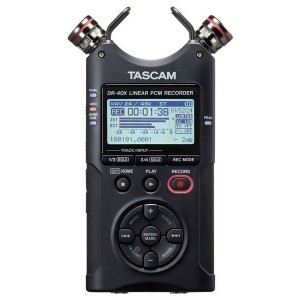 Tascam DR-40X 4 csatornás sztereó hangrögzítő