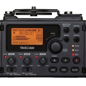 Tascam DR-60DMK2 hordozható 4 csatornás DSLR-rögzítő-1