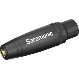 Saramonic C-XLR+ 3.5mm female TRS - XLR male audio adapter power converterrel-0