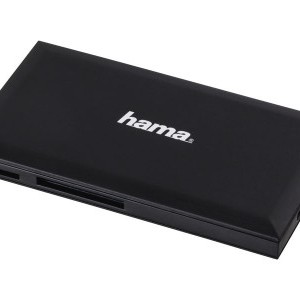 Hama USB 3.0 SUPERSPEED "SLIM" MULTI KÁRTYAOLVASÓ, FEKETE-0